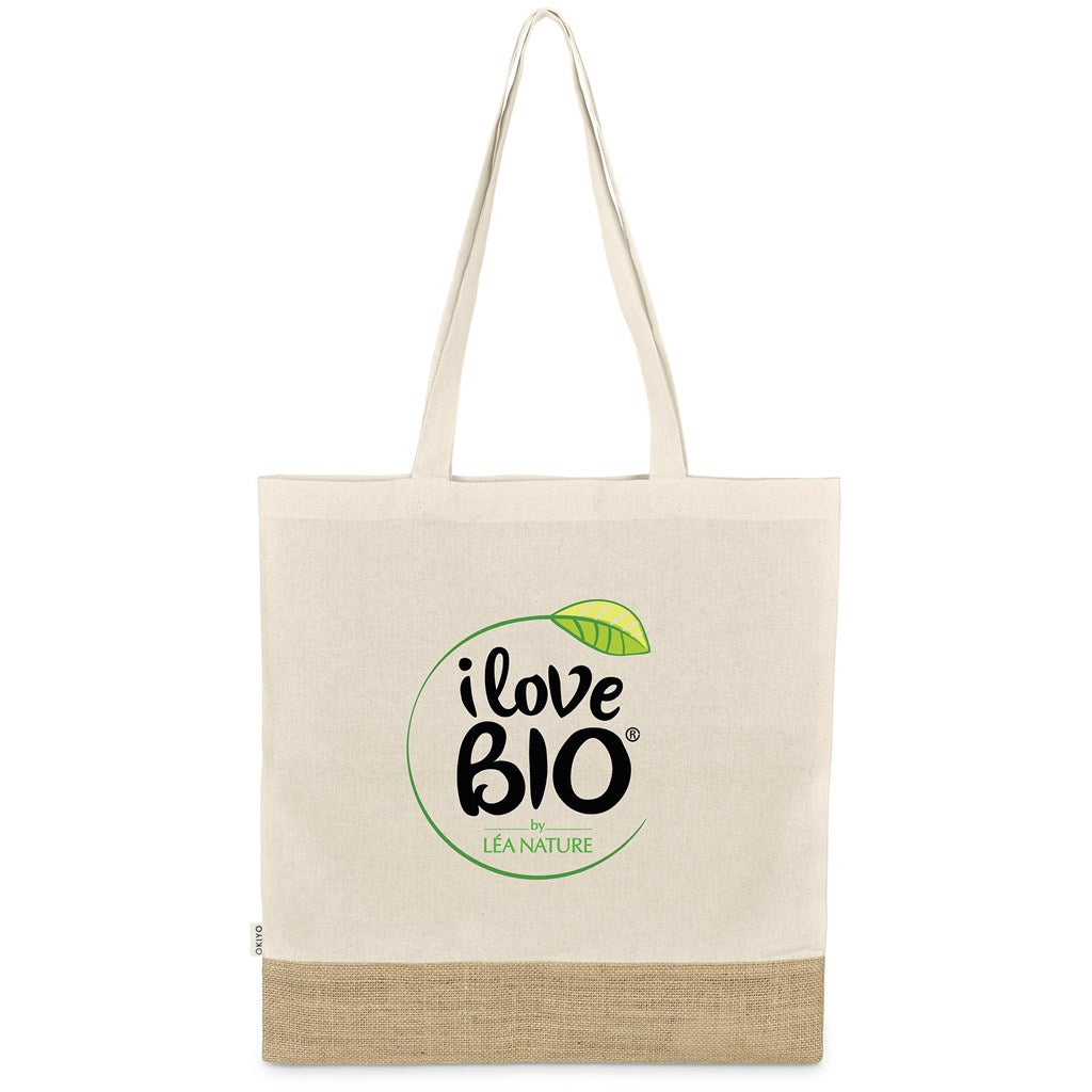 Okiyo Bijin Jute & Cotton Shopper NATURAL