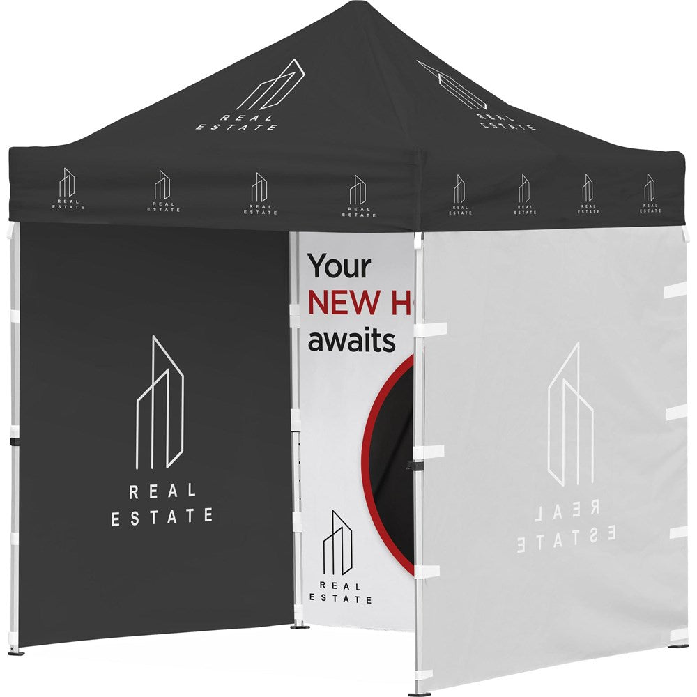 Ovation Sublimated Gazebo 2m X 2m Petite Frame - 3 Full-Wall Skins Default Title