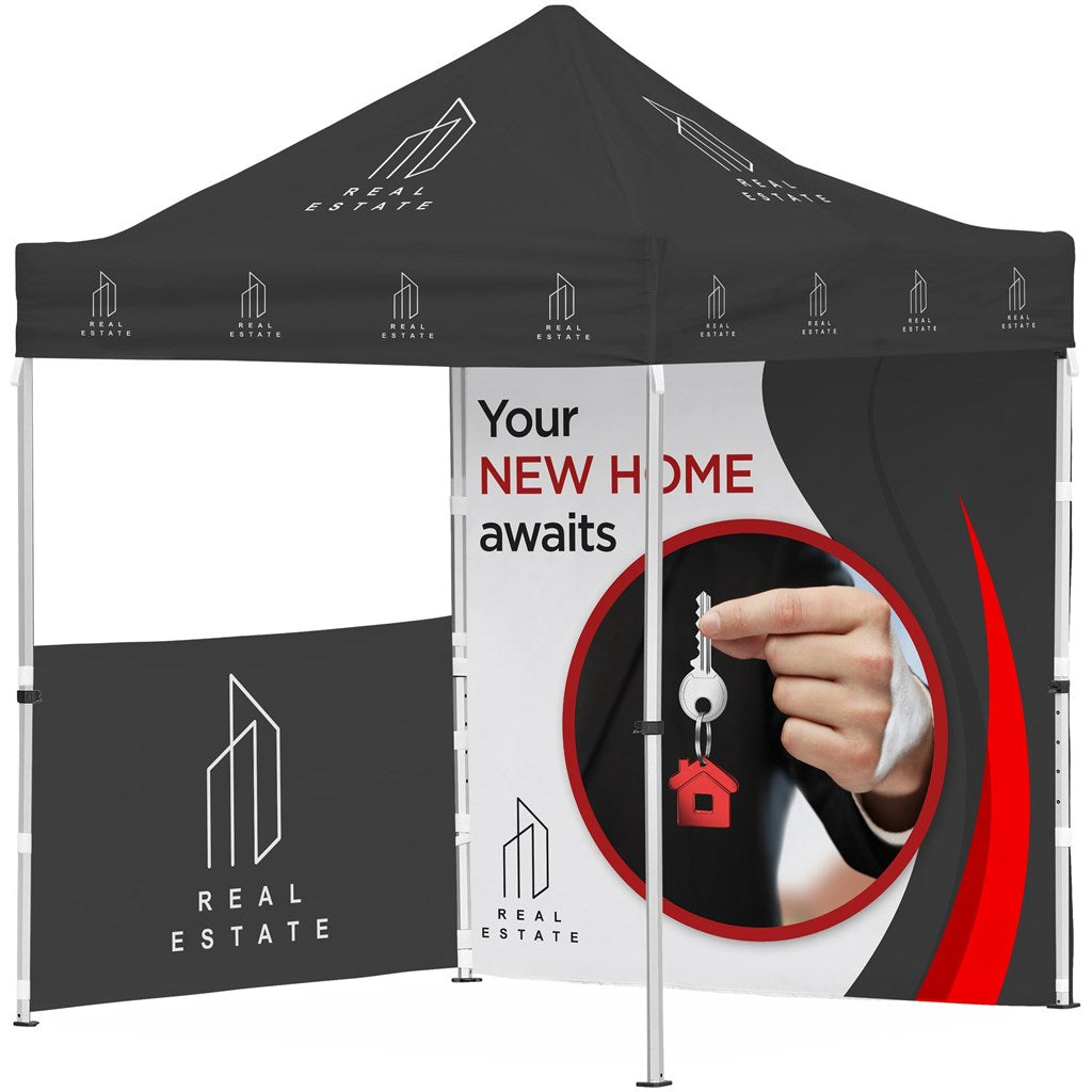Ovation Sublimated Gazebo 2m X 2m Petite Frame - 1 Half-Wall Skin - 1 Full-Wall Skin Default Title