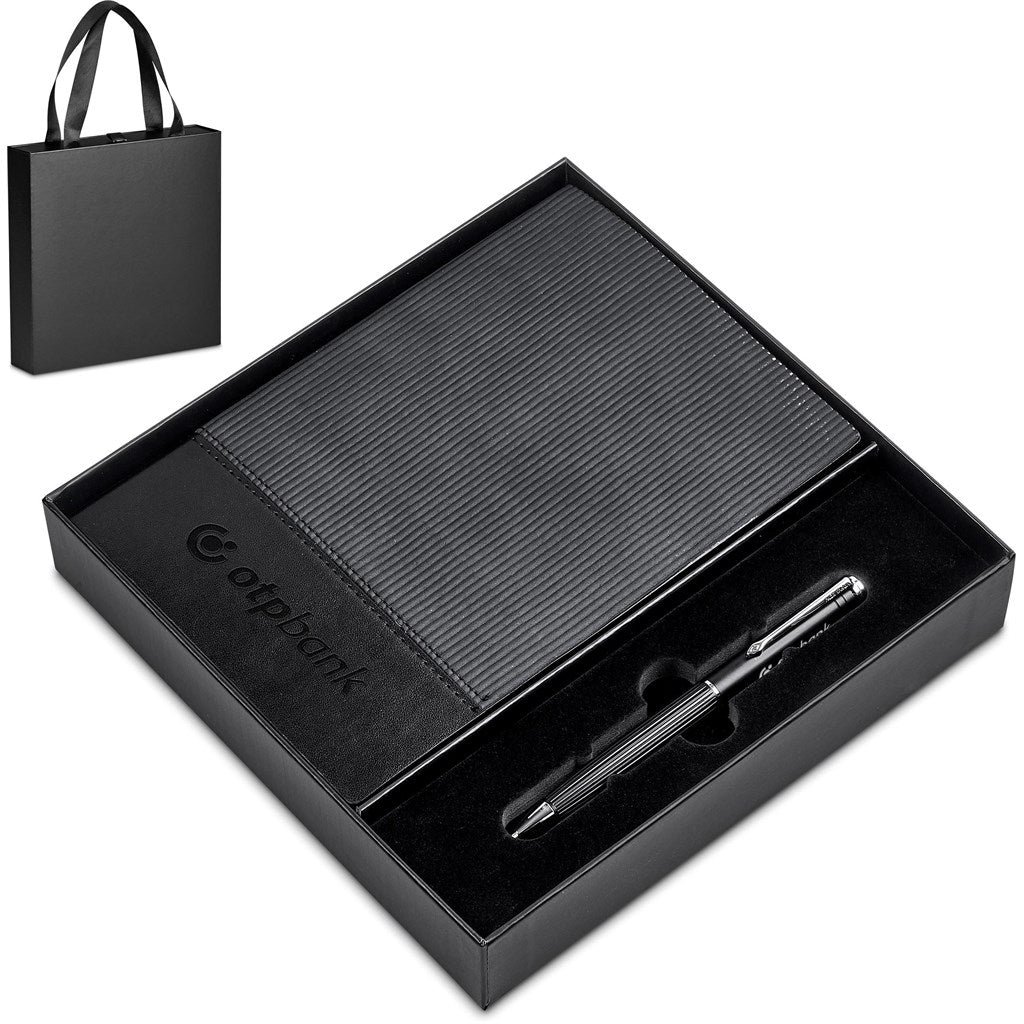 Alex Varga Carralis Notebook & Pen Set BLACK