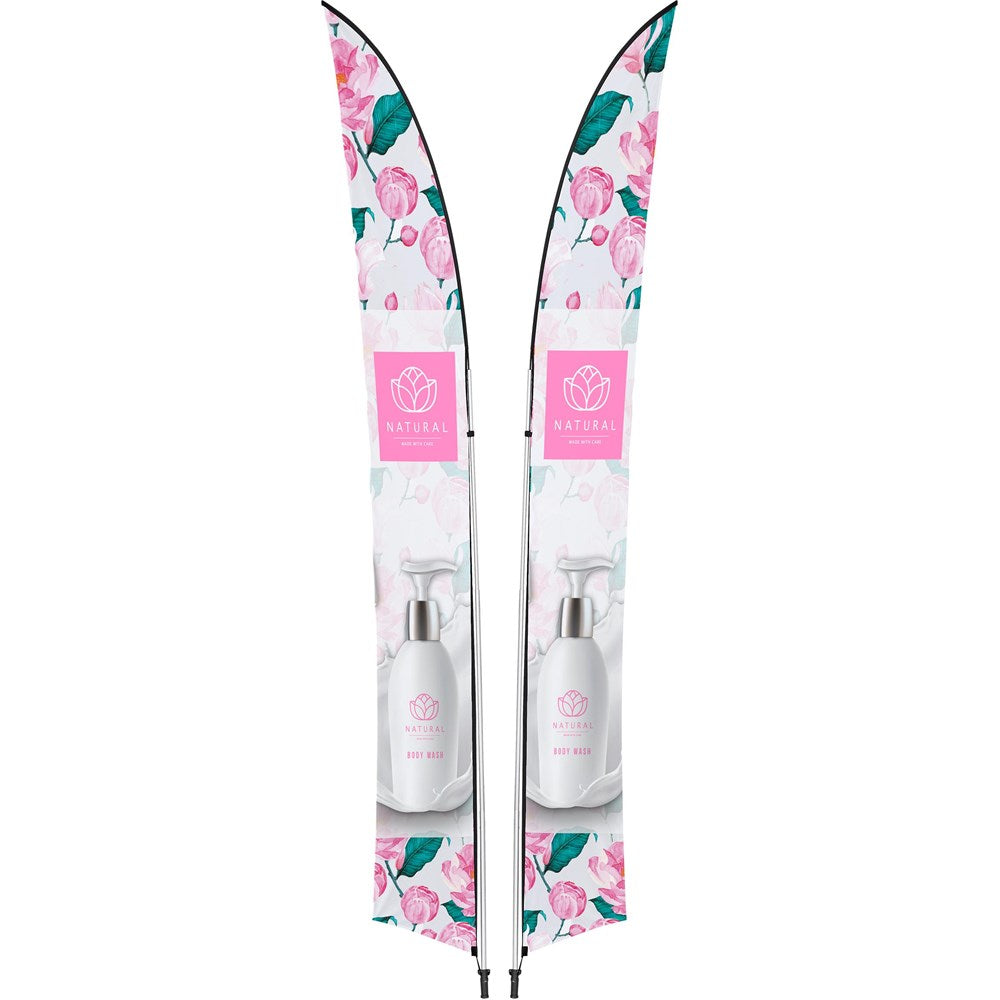 Legend 4M Sublimated Arcfin Double-Sided Flying Banner - 1 complete unit Default Title