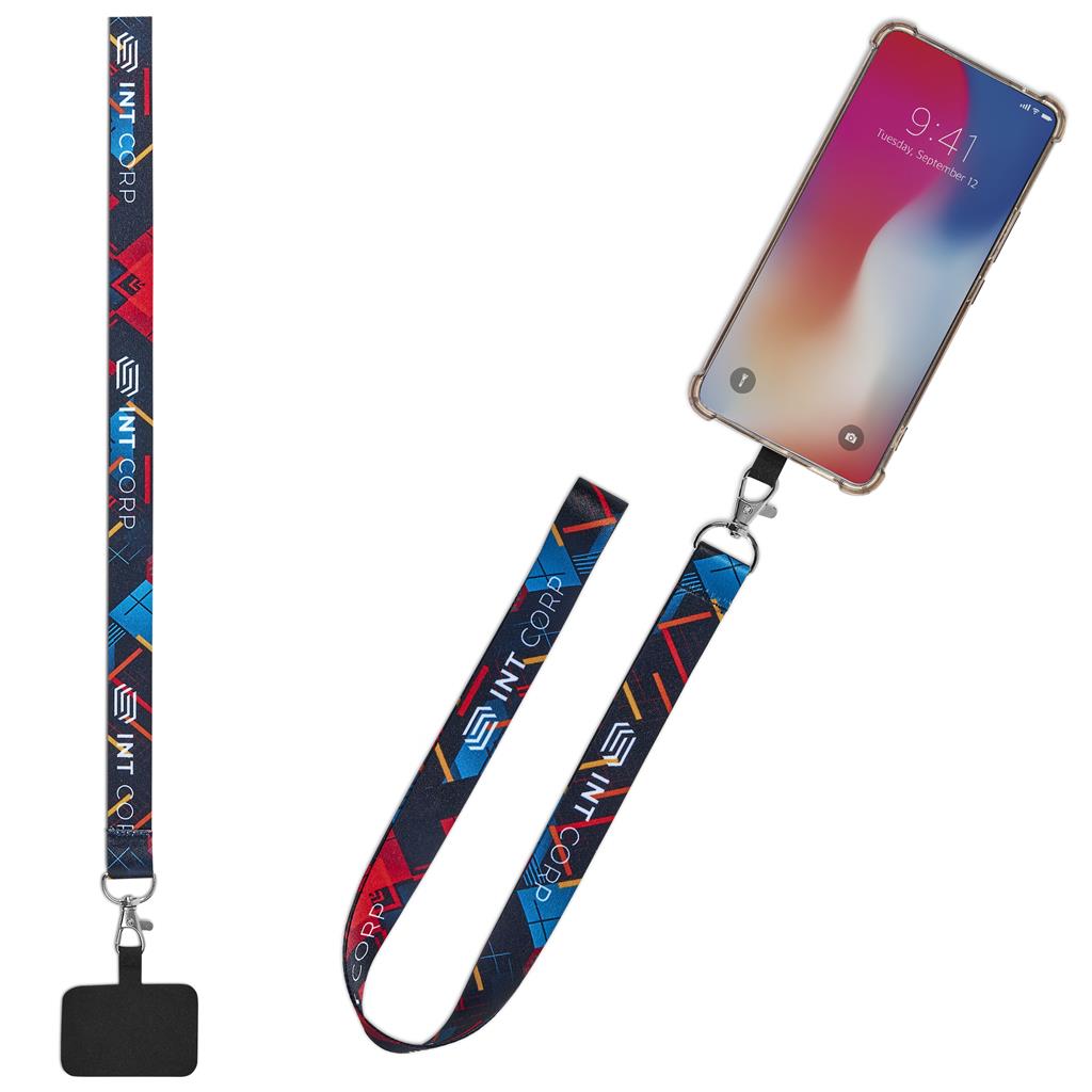 Altitude Firenze Double-Sided Sublimated Satin Phone Lanyard Default Title