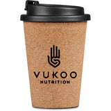 Okiyo Joki Cork & Wheat Straw Double-Wall Tumbler – 350ml BLACK