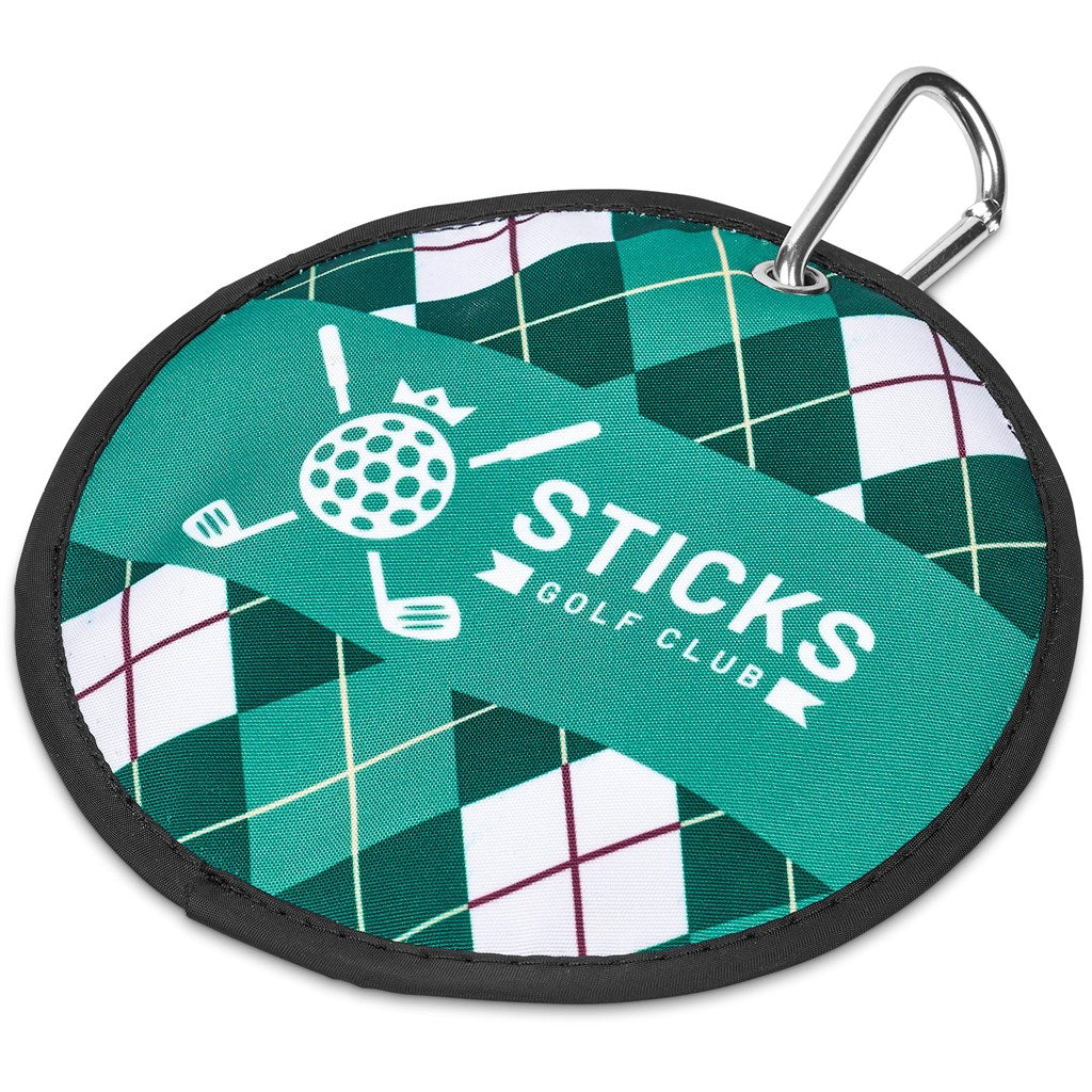 Hoppla Eagle Polyester Golf Ball Cleaner BLACK