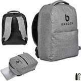 Swiss Cougar Tallinn Anti-Theft Recycled PET Laptop Backpack Default Title GREY