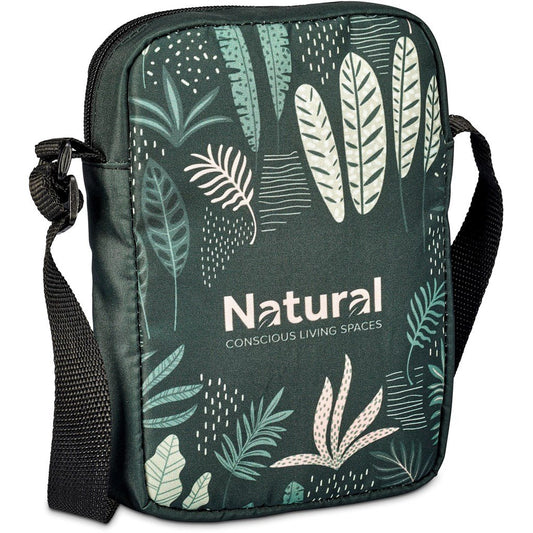 Pre-Printed Sample Hoppla Metropolis Crossbody Bag BLACK