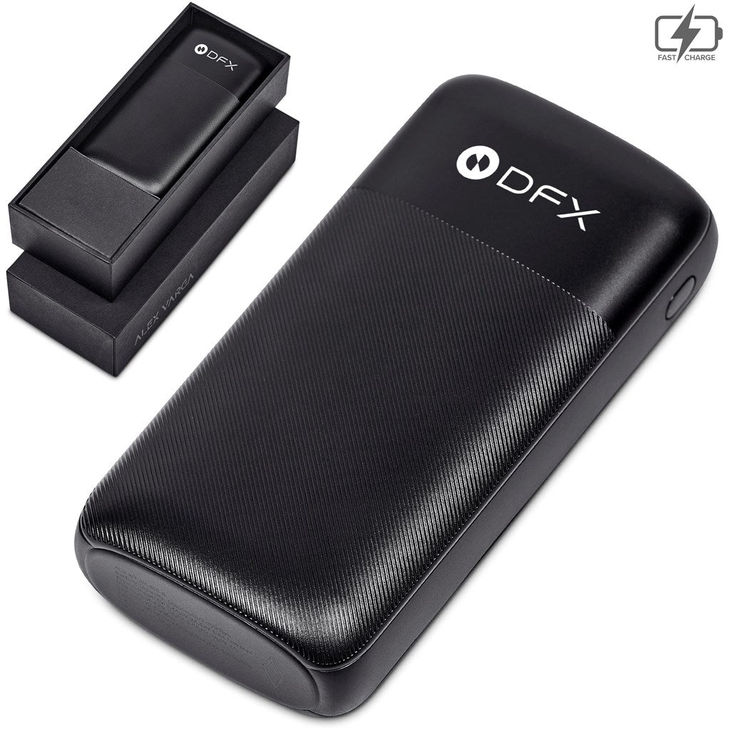 Alex Varga Antonius Fast Charge 20W Power Bank - 10,000mAh BLACK