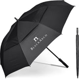 Alex Varga Taranis Auto-Open Golf Umbrella BLACK