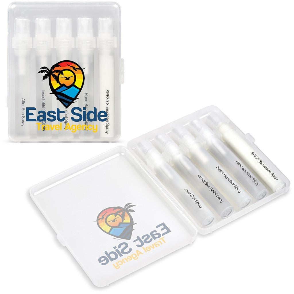 Cinco Travel Care Set TRANSPARENT