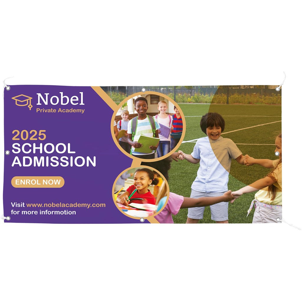 PVC Banner 1.2m x 0,6m Default Title