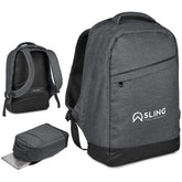 Swiss Cougar Munich Anti-Theft Laptop Backpack DARK GREY