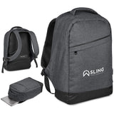 Swiss Cougar Munich Anti-Theft Laptop Backpack DARK GREY