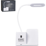 Swiss Cougar Ottawa Wireless Charger and Desk Lamp SOLID WHITE