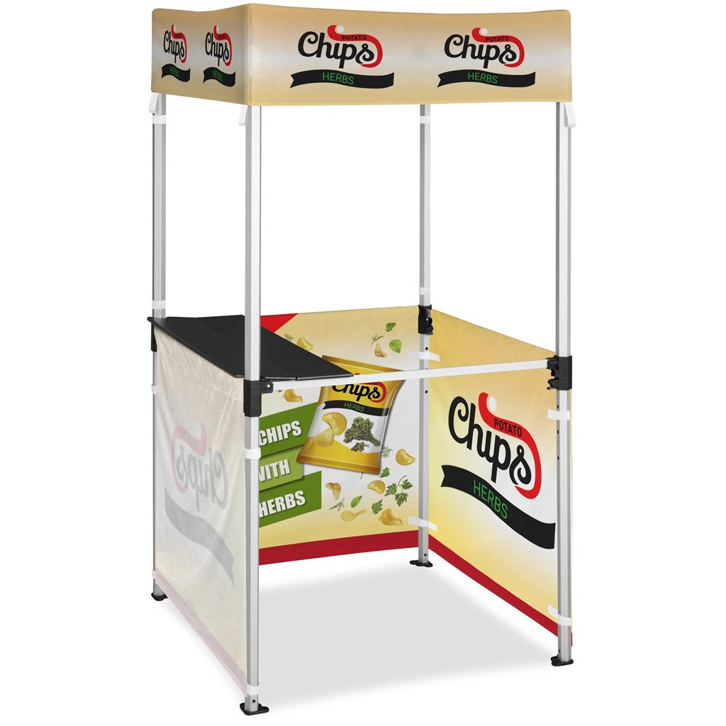 Ovation Sublimated Gazebo 1m X 1m Kiosk - 3 Half-Wall Skins Default Title