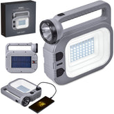 Swiss Cougar Hanoi Solar Lantern & Power Bank - 2,400mAh GREY