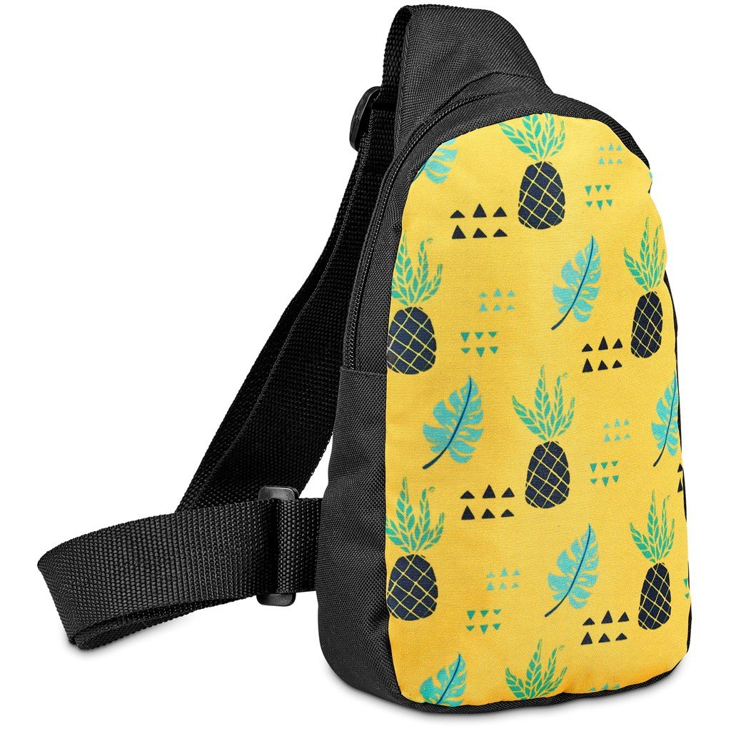 Pre-Printed Sample Hoppla Journey Crossbody Bag BLACK