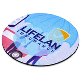 Pre-Printed Sample Hoppla Cuppa Neoprene Car Cup Coaster SOLID WHITE