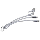 Altitude Chango 4-in-1 Charging cable - Silver