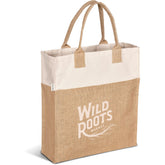 Okiyo Atsui Jute & Cotton Tote NATURAL