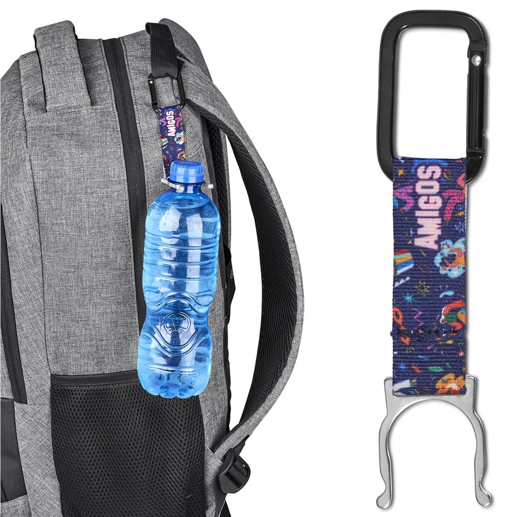 Altitude Meridian Carabiner Single-Sided Sublimated Petersham Bottle Strap Default Title
