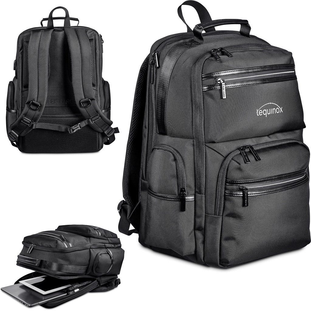 Alex Varga Fitzrovia Laptop Backpack BLACK