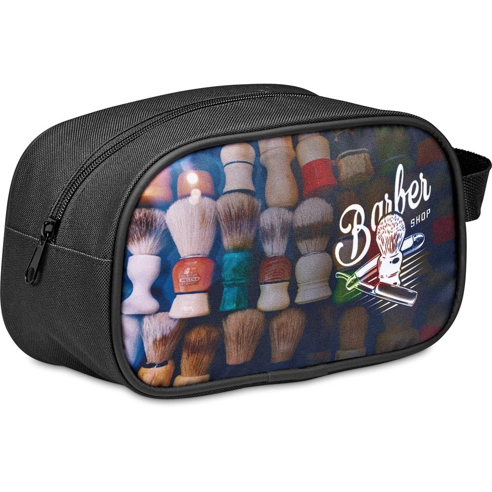 Pre-Printed Sample Hoppla Jake Toiletry Bag BLACK