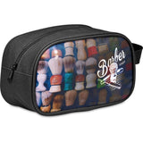 Pre-Printed Sample Hoppla Jake Toiletry Bag BLACK
