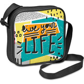 Pre-Printed Sample Hoppla Cruise Crossbody Bag BLACK
