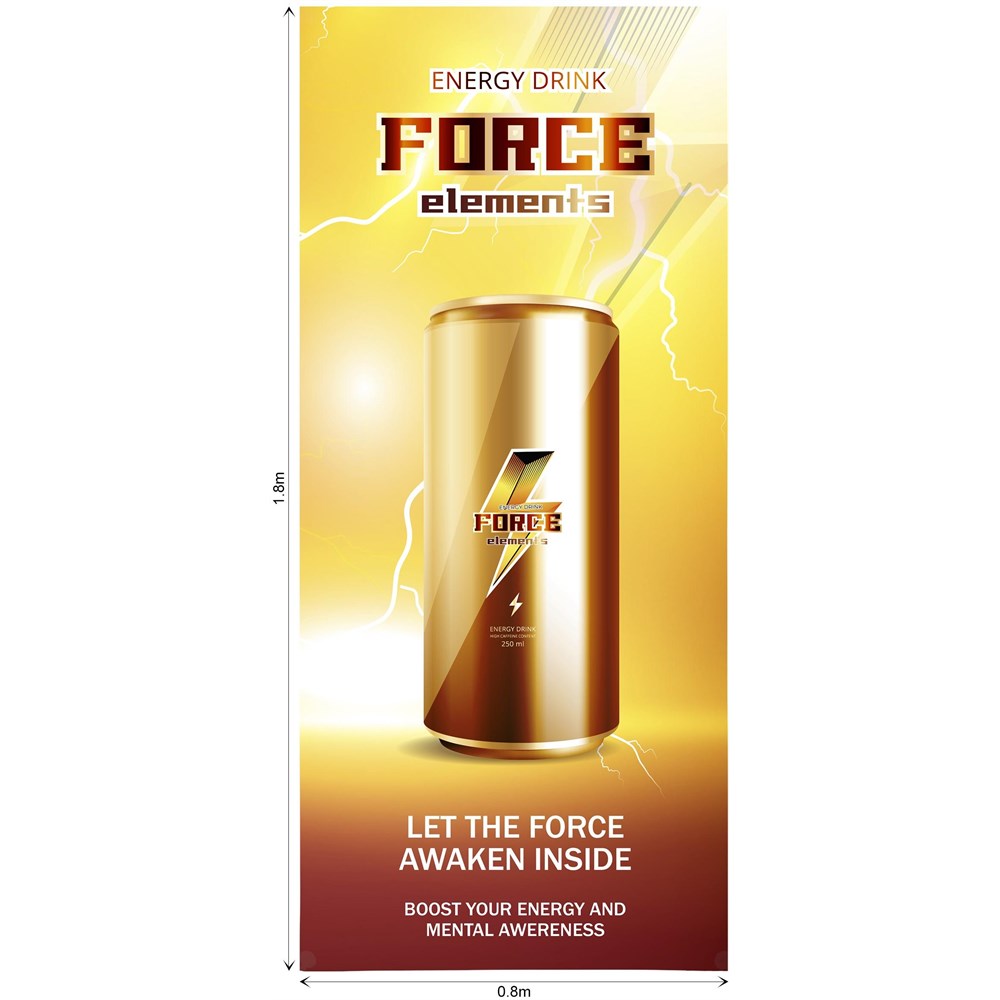 Champion X-Banner Fabric Skin 80cm x 180cm (Excludes Hardware) Default Title