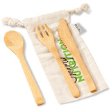 Okiyo Nakama Bamboo Cutlery Set NATURAL