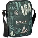 Hoppla Metropolis Crossbody Bag - Gtey BLACK