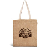 Okiyo Yasashii Jute Shopper NATURAL