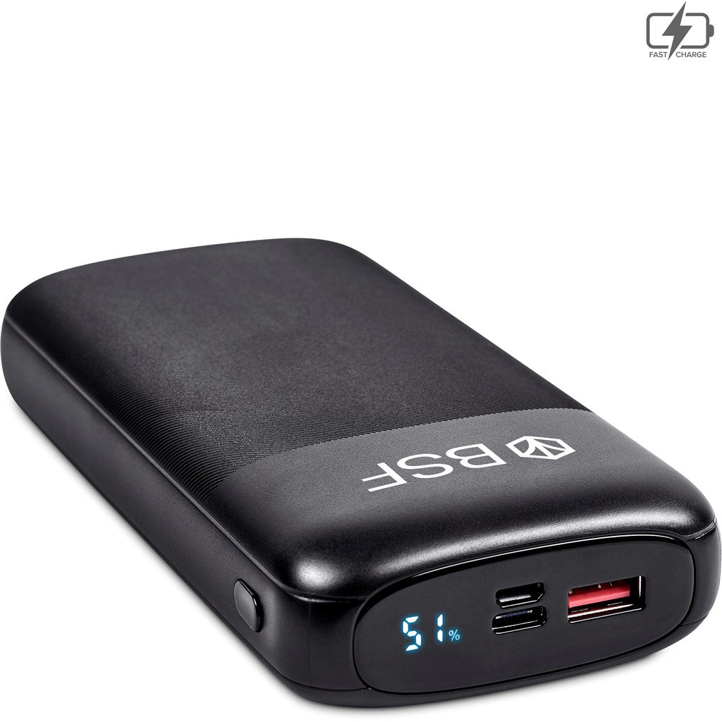 Alex Varga Spartacus Fast Charge 20W Power Bank -20,000mAh BLACK