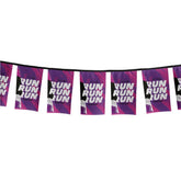 Sublimated Single-Sided Polyester Rectangle Bunting - 10m Default Title