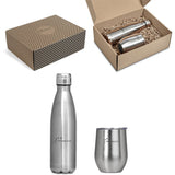 Serendipio Sheridisc Drinkware Gift Set SILVER