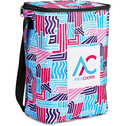 Pre-Printed Sample Hoppla Chiller Cooler Bag - 16 - Can BLACK