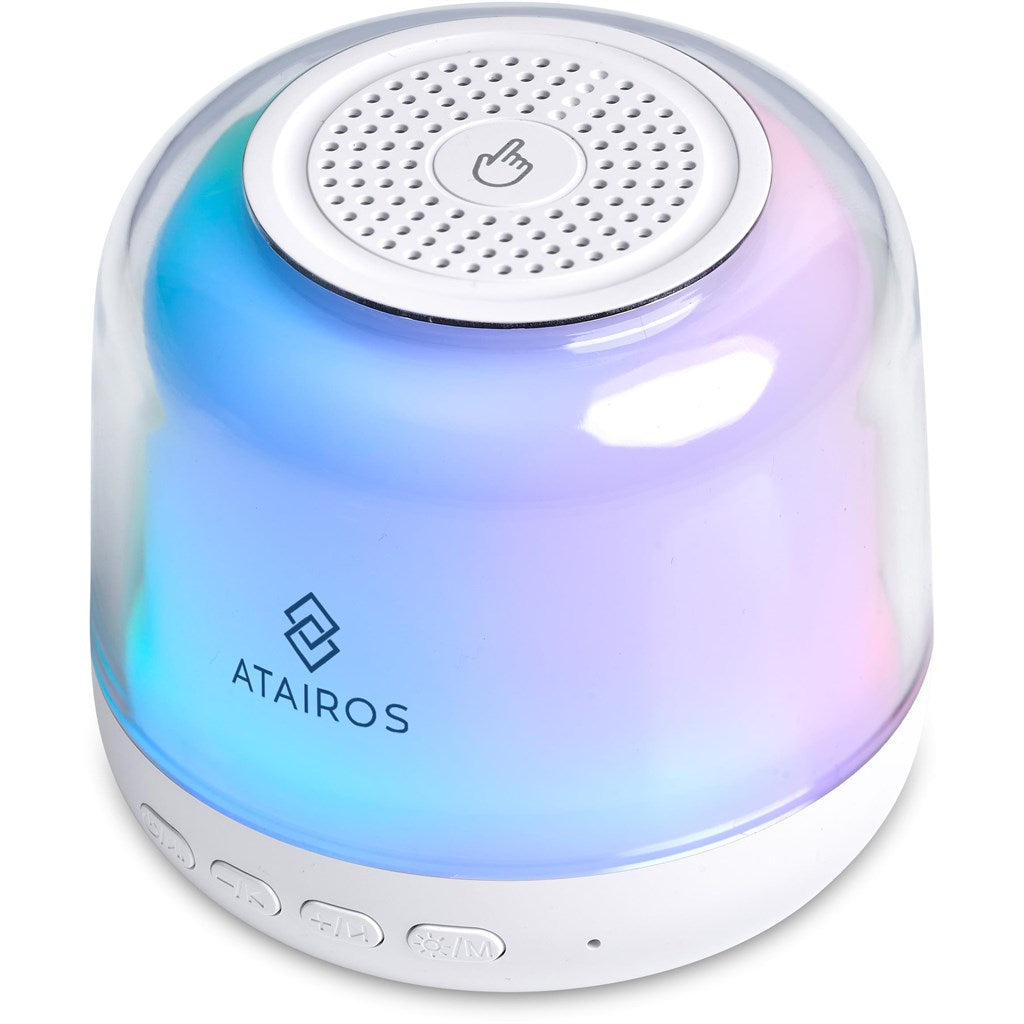 Swiss Cougar Genoa Bluetooth Speaker & Night Light SOLID WHITE