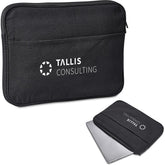 Okiyo Suri Recycled Cotton Laptop Sleeve Default Title BLACK