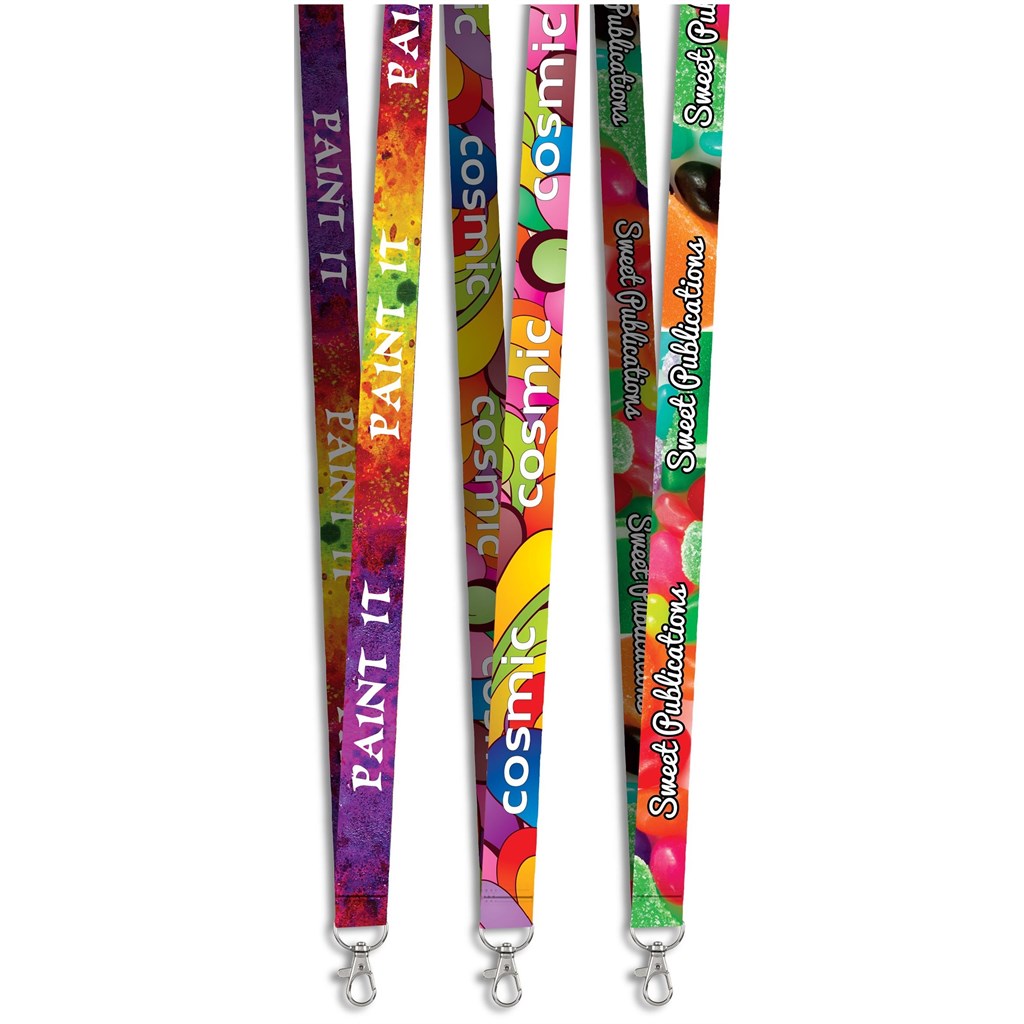 Altitude Snap Hook Clip Double-Sided Sublimation Satin Lanyard Default Title
