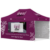 Ovation Sublimated Gazebo 4.5m X 3m - 2 Long Full-Wall Skins Default Title