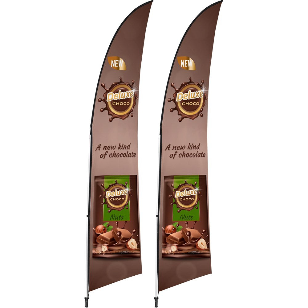 Legend 3m Arcfin Flying Banner (Set of 2) Default Title