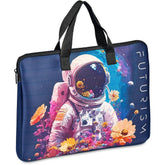 Pre-Printed Sample Hoppla Plett Neoprene 13-inch Laptop Sleeve with Handles BLACK