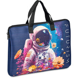 Pre-Printed Sample Hoppla Plett Neoprene 13-inch Laptop Sleeve with Handles BLACK