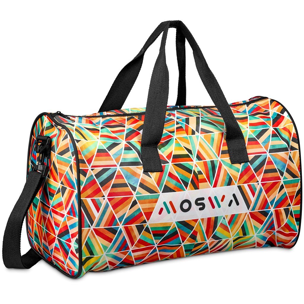 Pre-Printed Sample Hoppla Kit Sports Bag BLACK