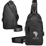 Alex Varga Yucatan Crossbody Sling Bag BLACK