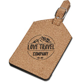 Okiyo Bouken Cork Luggage Tag NATURAL