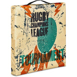 Pre-Printed Sample Hoppla Loftus Stadium Cushion BLACK