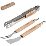 Altitude Palma Bamboo 3-Piece Braai Set NATURAL