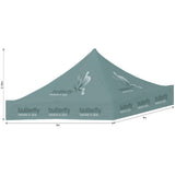 Ovation Sublimated Gazebo 3m X 3m - Roof (Excludes Hardware) Default Title