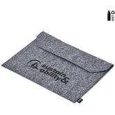 Okiyo Shorui Recycled PET Felt Document Bag GREY